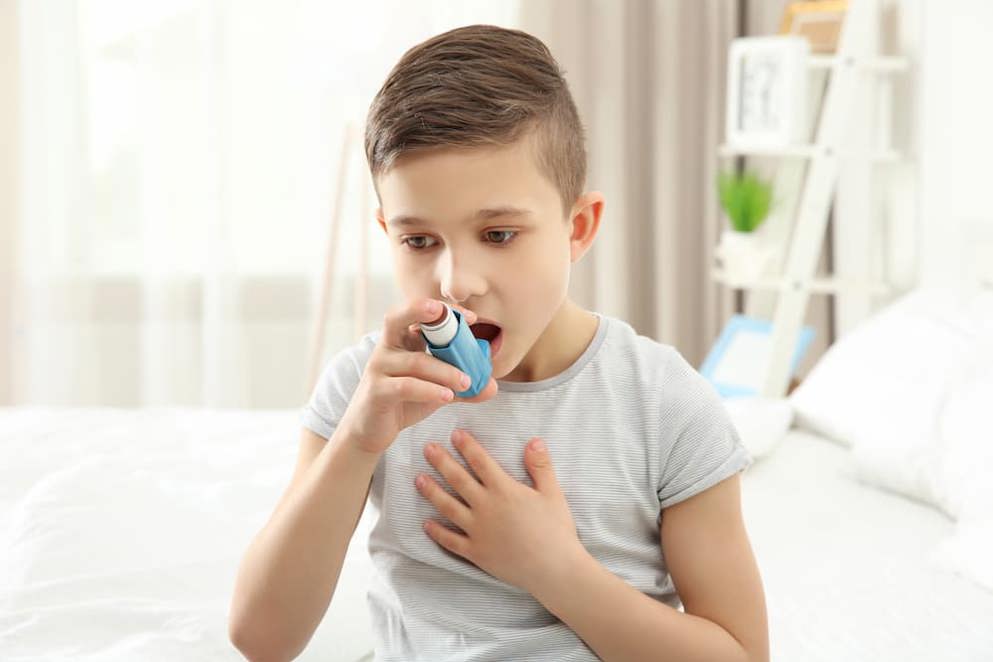 Asthma attack child