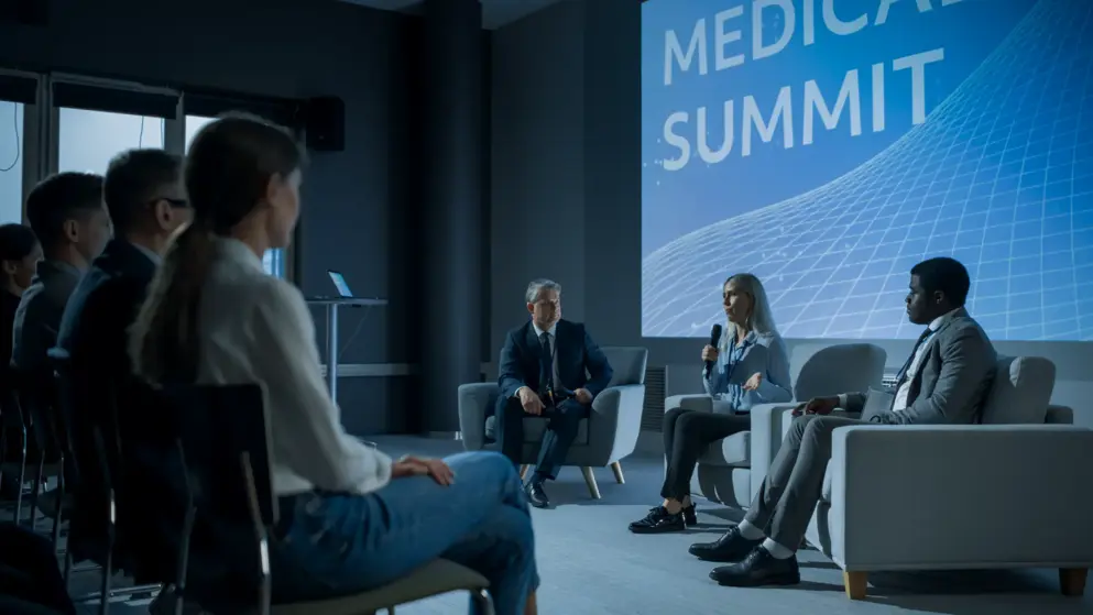 UCB EHSF 2024  teaser tile image of 'medical summit'